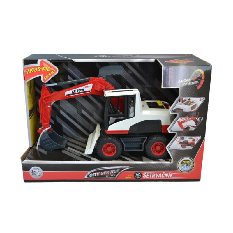 City Service Car Bagr 1:12