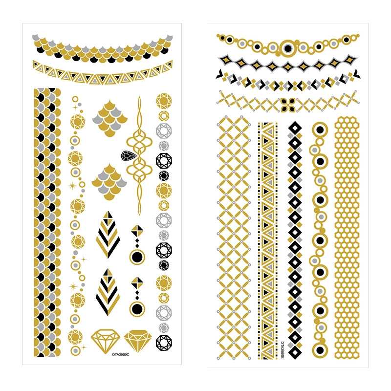 Dětská přenosná tetování pro holky – více druhů