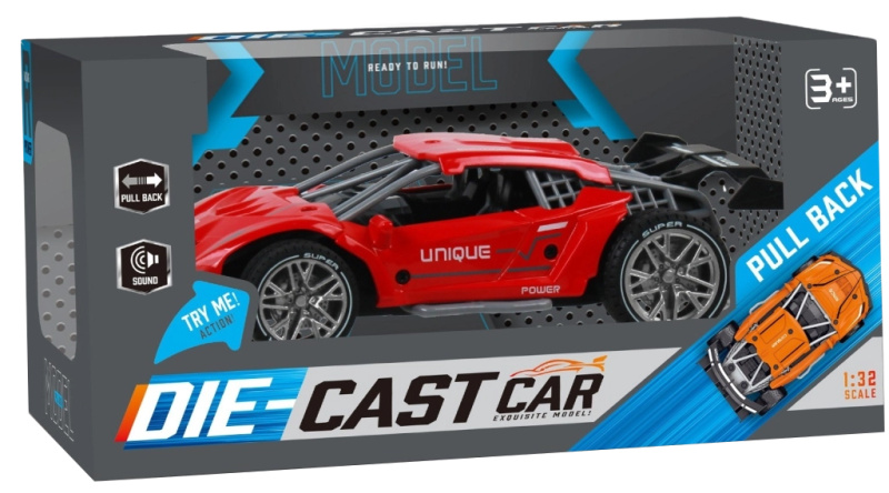 SPARKYS Auto Racing Cars KLX600-319 zpětné natahování 1:32