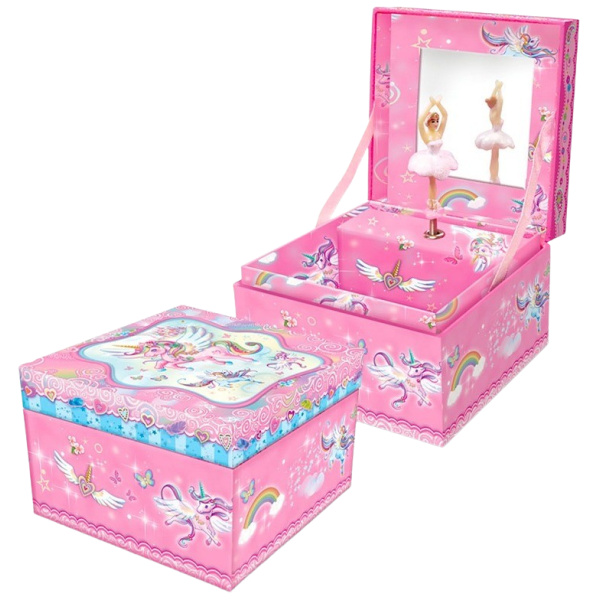 Šperkovnice s hudbou - Jednorožec s baletkou