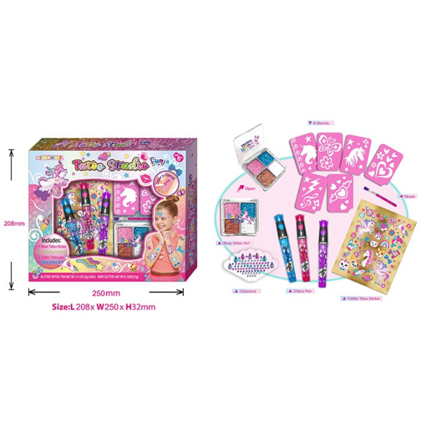 Tetovací studio s ozdobami JEDNOROŽEC