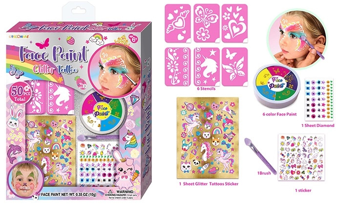 Sparkys Sada malování na obličej