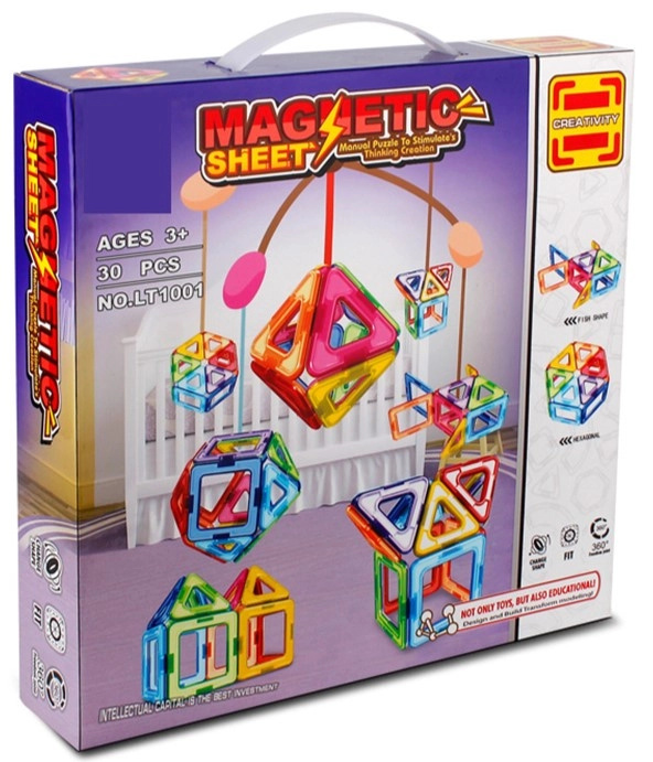 EPEE Magnetická stavebnice 30 ks