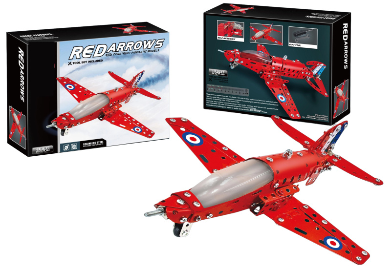 Kovová stavebnice Letadlo 201 dílků