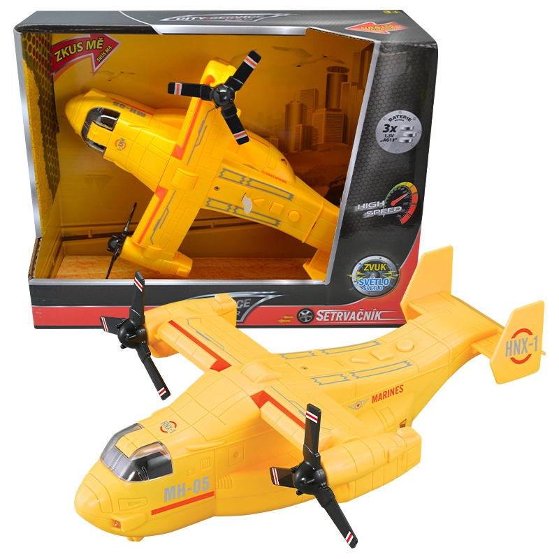 CITY SERVICE CAR - 1:16 Letadlo Osprey žluté