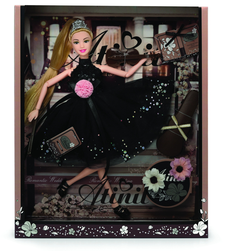 Atinil ve společenských šatech s doplňky 28 cm 31465