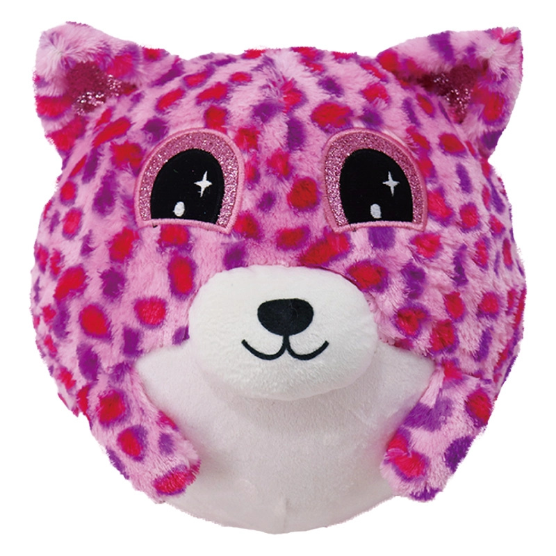 Nafukovací plyšový medvídek fialový 15 cm