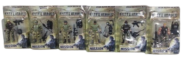 Voják s doplňky – akční figurka pro děti