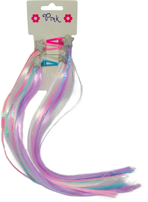 Sponky do vlasů se překvapením, 4 ks