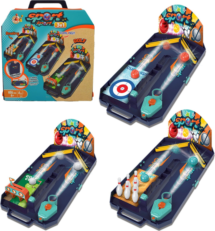 Studo Games Sportovní herní set 3 v 1