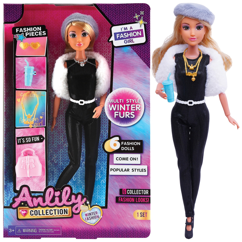 Módní panenka v kahotách