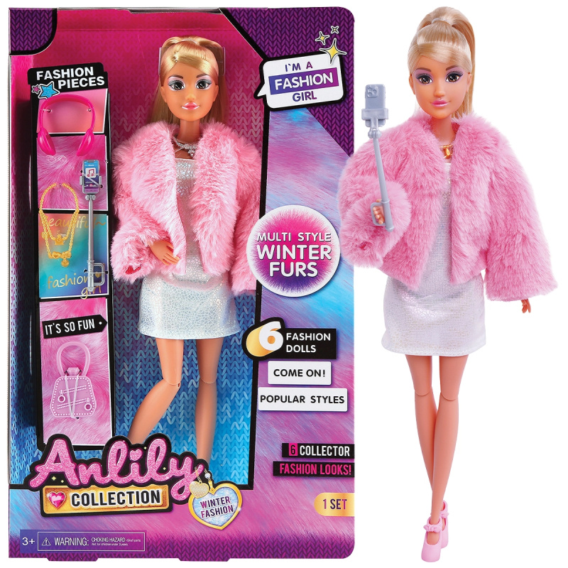 Módní panenka v sukni