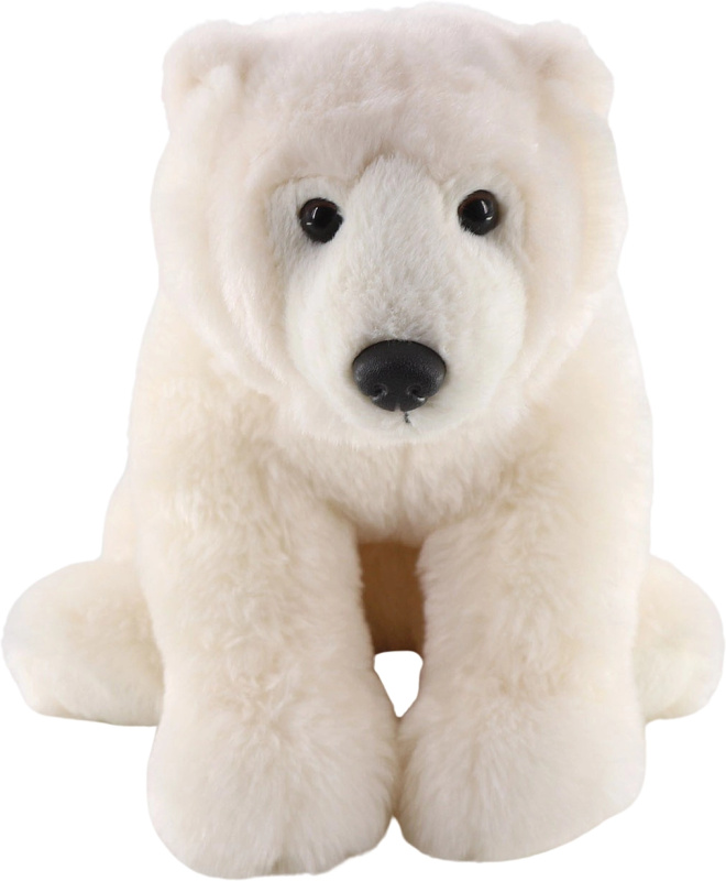 Medvěd lední sedící 32 cm