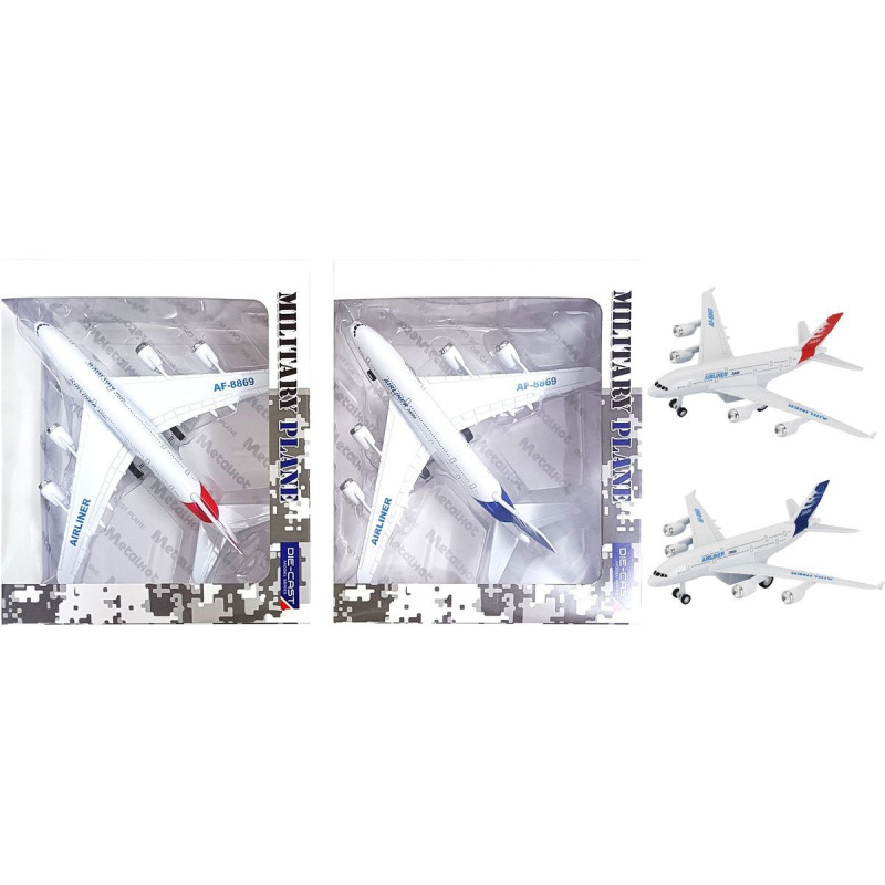 Letadlo AIRLINER 3806- 1:300 - 2 druhy