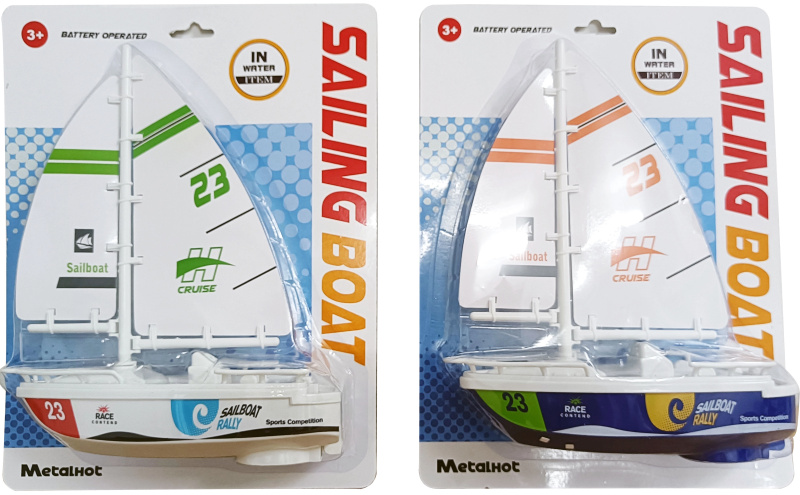 Loď PLACHETNICE 21 cm - 2 druhy