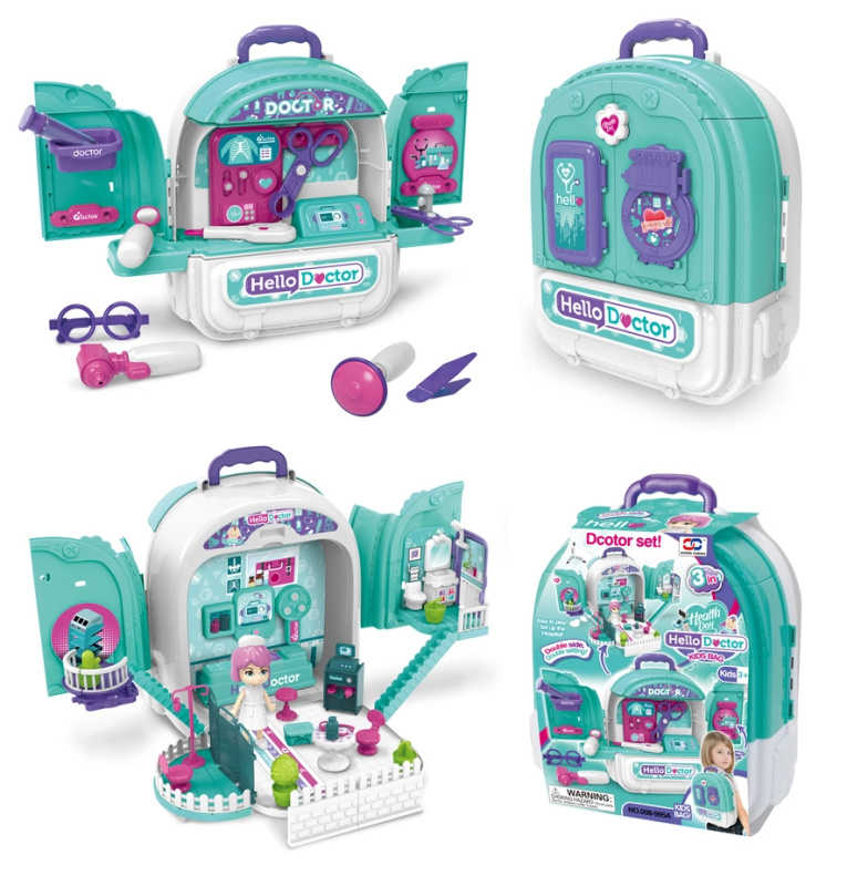 Doktorský set v batohu 3v1