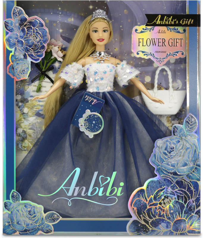 Anbibi Květinová panenka Pavlínka 28cm