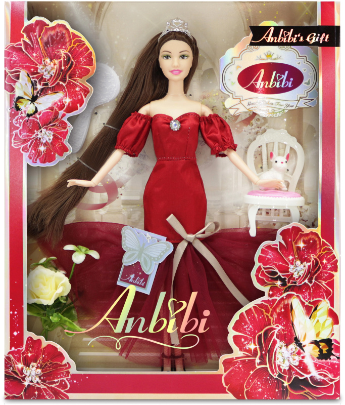 Anbibi Květinová panenka Hanička 28cm