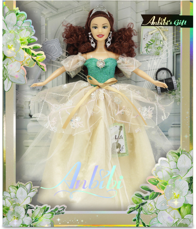 Anbibi Květinová panenka Květuška 28cm