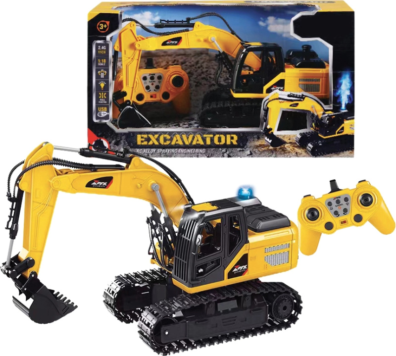 R/C Stavební stroje - Pásový BAGR 40 cm