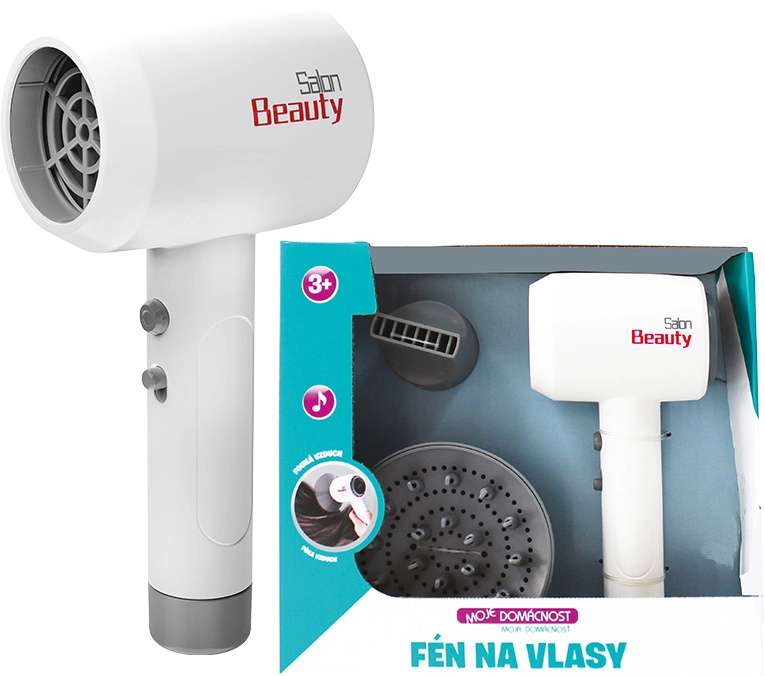 Moje domácnost - Elektrický dětský fén s příslušenstvím