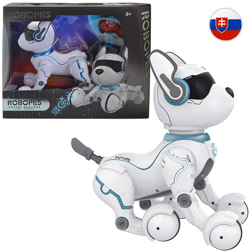 IR ROBOPES s hlasovými príkazmi SK