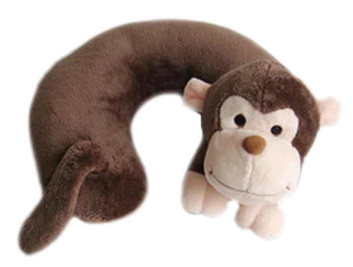 Plyšový záhlavník - Opička