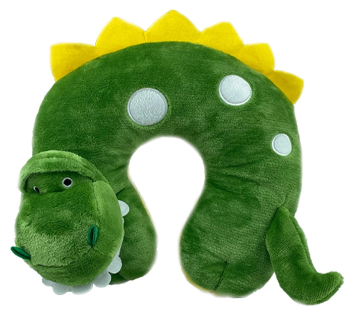 Plyšový záhlavník - Krokodýl 3D