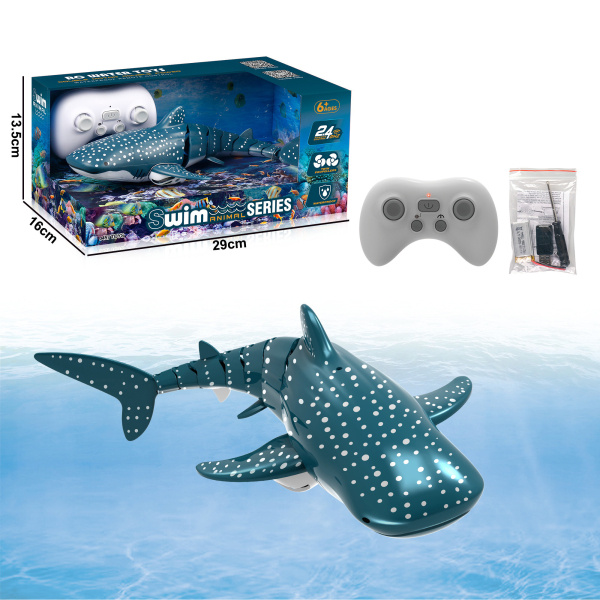 R/C Žralok velrybí s vodní fontánou