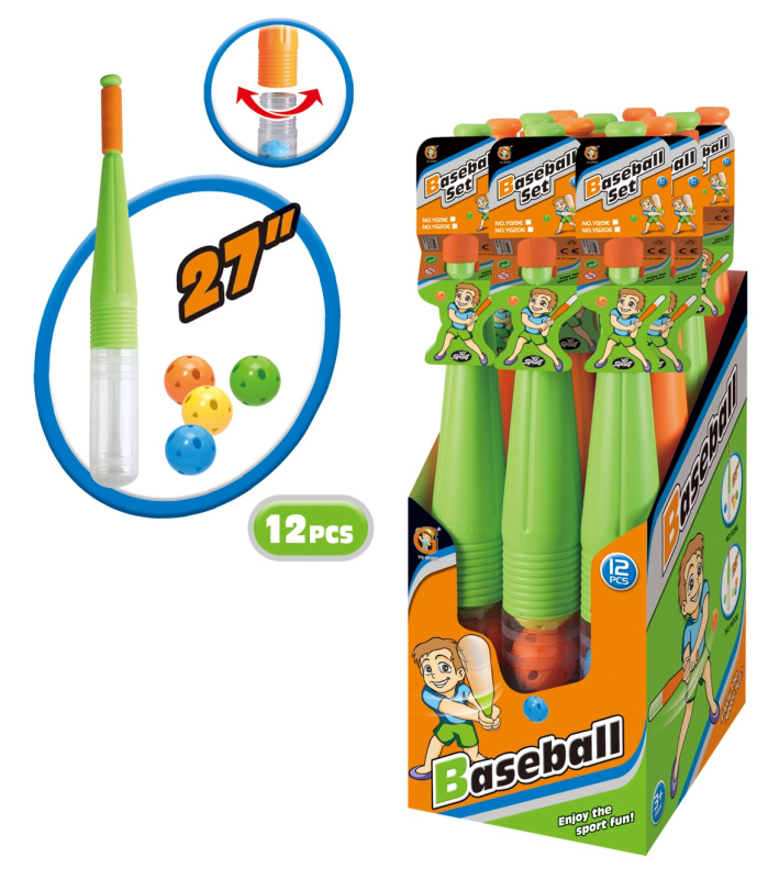 Baseballová sada s míčky 69 cm - 2 druhy
