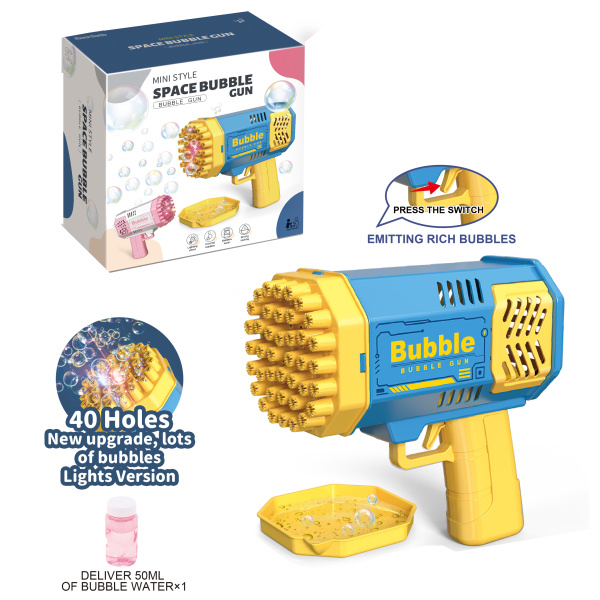 Bublifuková pistole ROCKET s 40 otvory