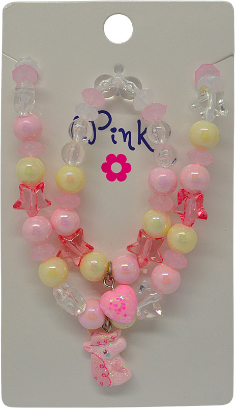 SET Náhrdelník a náramek - Jednorožec