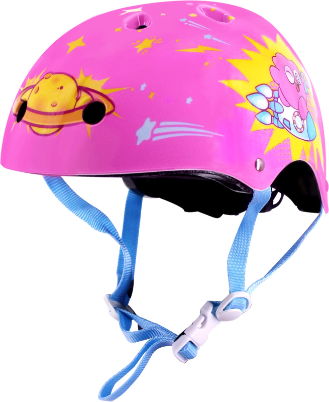 Bezpečnostní helma pro děti - Růžová (vel. L)