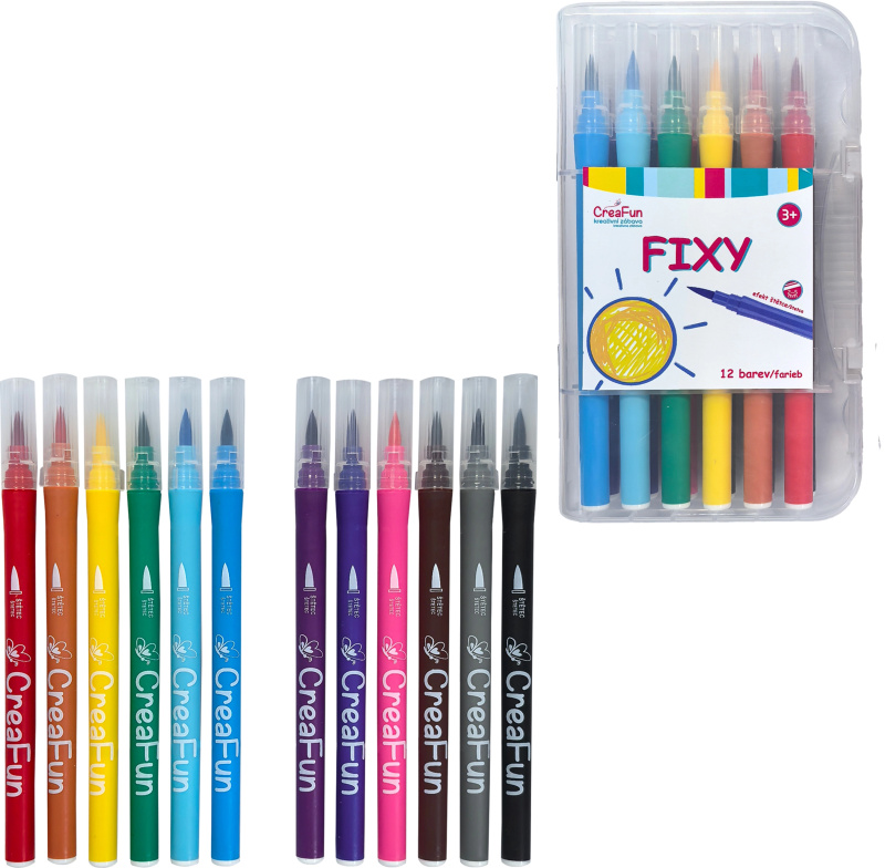 CreaFun - Fixy 12 barev