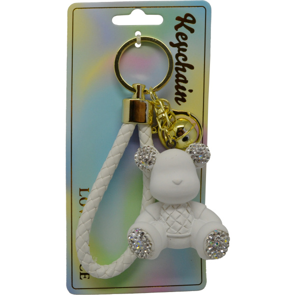 Keychain Přívěsek na klíče - Bílý medvídek