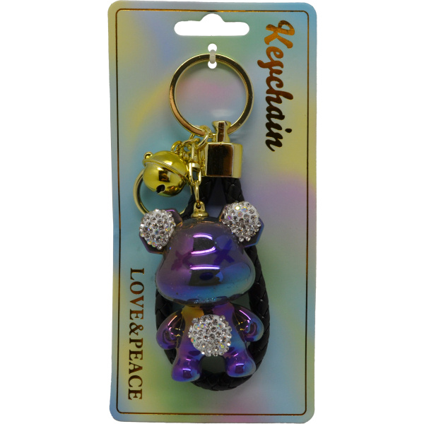 Keychain Přívěsek na klíče - Myšák duhový