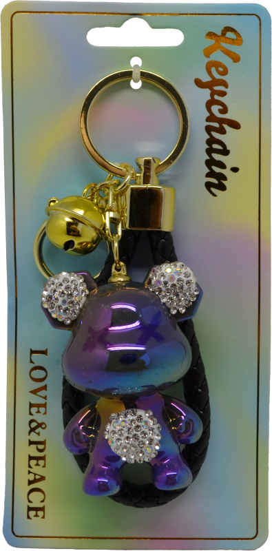 Keychain Přívěsek na klíče - Myšák duhový