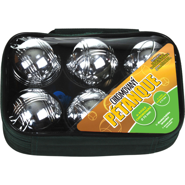 Kovové Petangové koule 6 ks