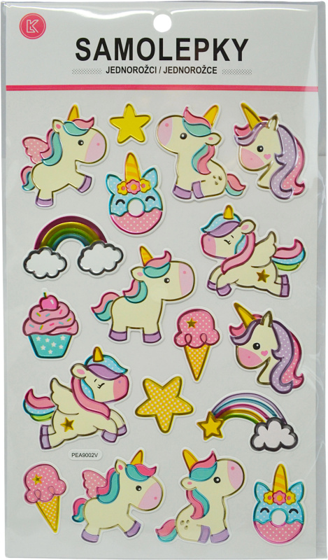 Samolepky Baby jednorožci