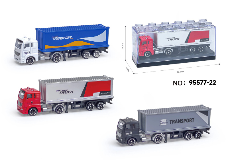 Kovový model kontejnerového vozu 1:64 - více druhů