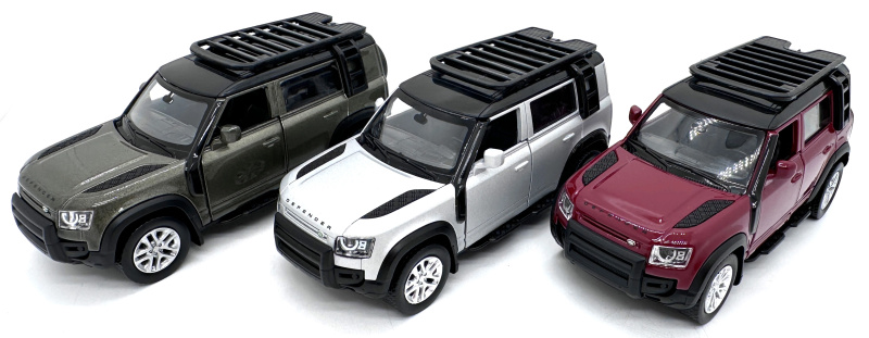 Kovový model - 2020 Land Rover Defender 110 - 3 varianty