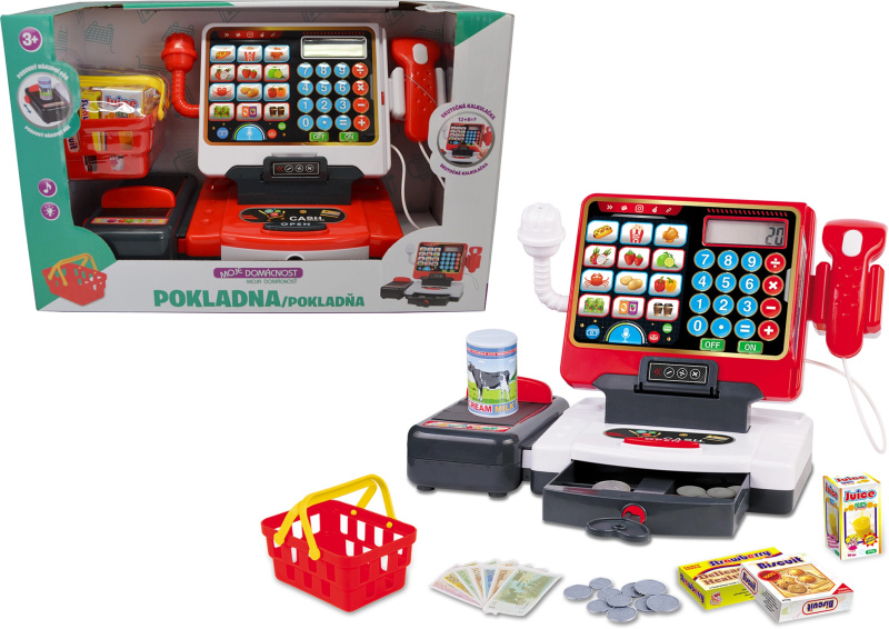 MOJE DOMÁCNOST - Digitální pokladna deluxe s příslušenstvím