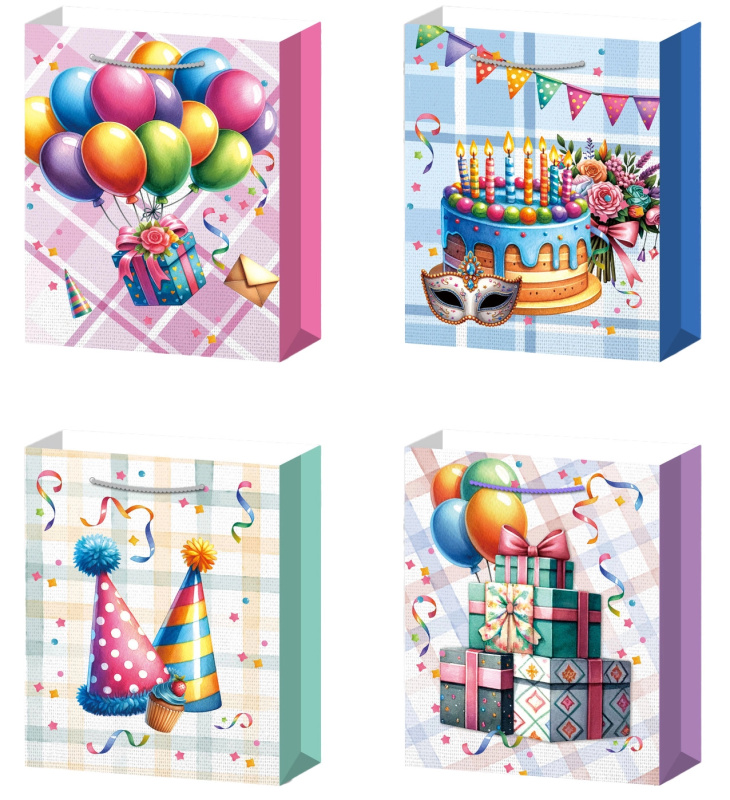 Dárková taška XL Párty oslava 40 × 55 cm