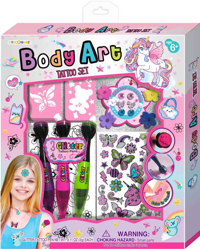 Kreativní set pro body art a tetování