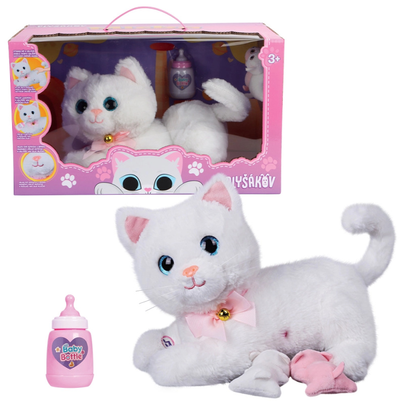 PLYŠÁKOV - Interaktivní kočička Micka