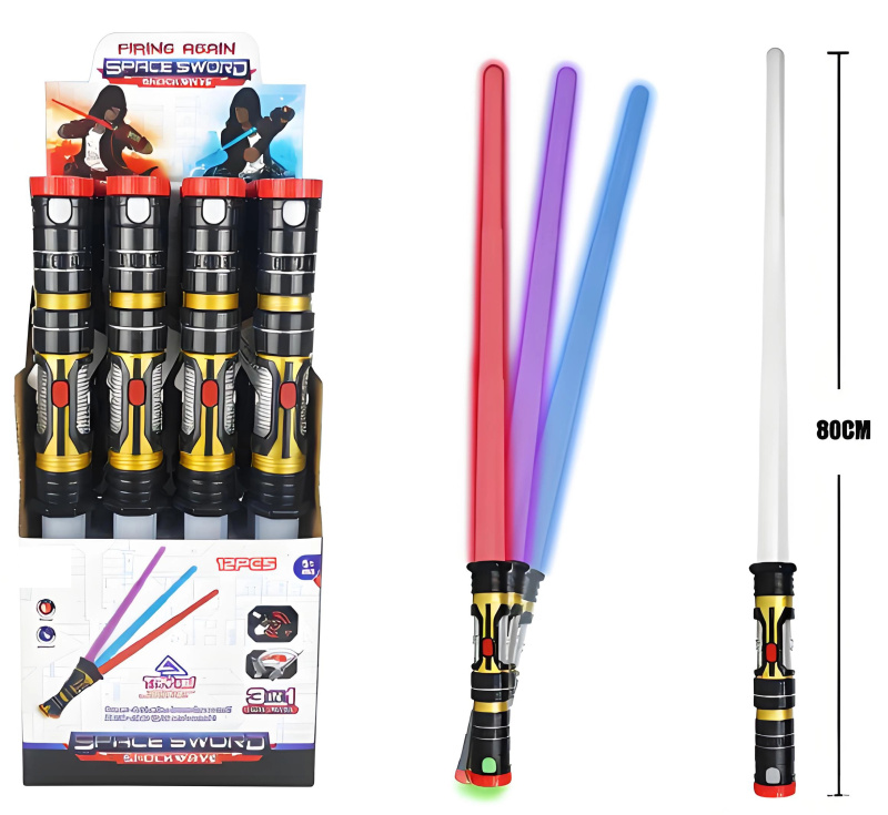 Světelný meč 3v1 - 3 druhy