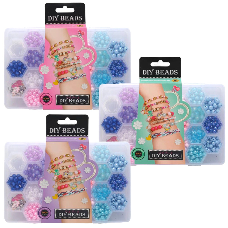 Kreativní sada - Výroba náramků 2, 3 druhy