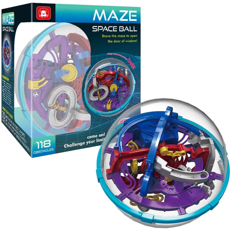 3D Labyrint Vesmír - 118 úrovní