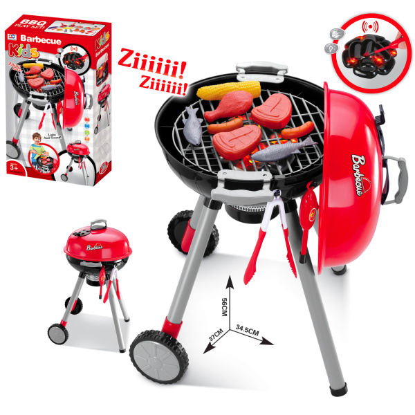 Zahradní grilovací set se světlem a zvukem