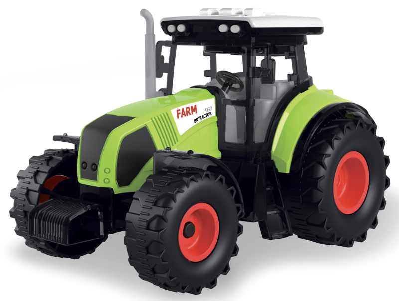 FARM SERVICE - Traktor se světly a zvuky - zelený